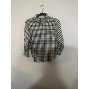 Vintage petite sophisticate & Co 100% Cotton Buttons Down Small Plaid